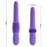 Gode avec poussée Pazuzu 15 x 3.5 cm Violet