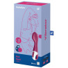 Vibro connecté Hot Spot Satisfyer 20cm Mauve