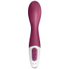 Vibro connecté Hot Spot Satisfyer 20cm Mauve