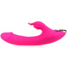 Vibro Rabbit à aspiration Amant Vibe 22cm Rose