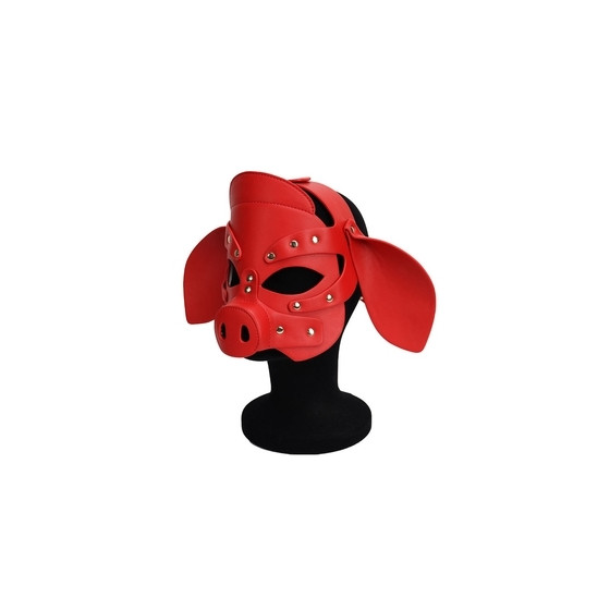 Masque Pig Grox Rouge