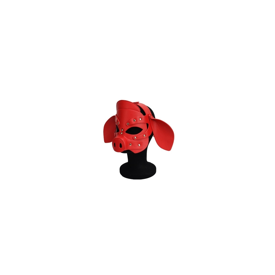 Masque Pig Grox Rouge