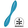 Vibro G-Spot Flex 1 Satisfyer 20cm Turquoise
