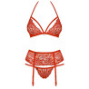 Ensemble Kalicy 3 Pièces - Rouge