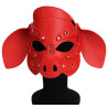 Masque Pig Grox Rouge