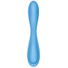 Vibro connecté G-SPOT FLEX 4+ Satisfyer 20cm Bleu
