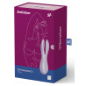Stimulateur de clitoris vibrant Threesome 2 Satisfyer Violet