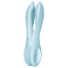 Stimulateur de clitoris vibrant Threesome 1 Satisfyer Bleu