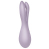 Stimulateur de clitoris vibrant Threesome 2 Satisfyer Violet