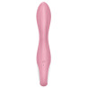 Vibro gonflable Air Pump Vibrator 2 Satisfyer 12 x 3.5cm Rose