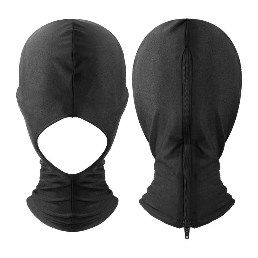 Cagoule avec zip Open n°1 Noire