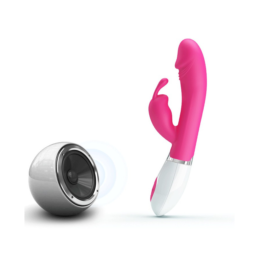Vibro Rabbit Gene Voice Controle Rose