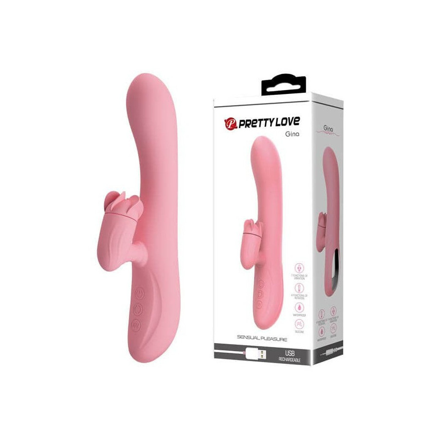 Vibromasseur Rabbit Gina Rose