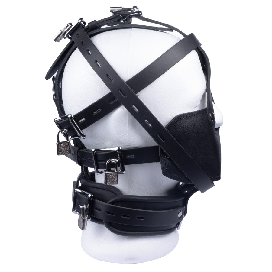 Masque en cuir pour Esclave