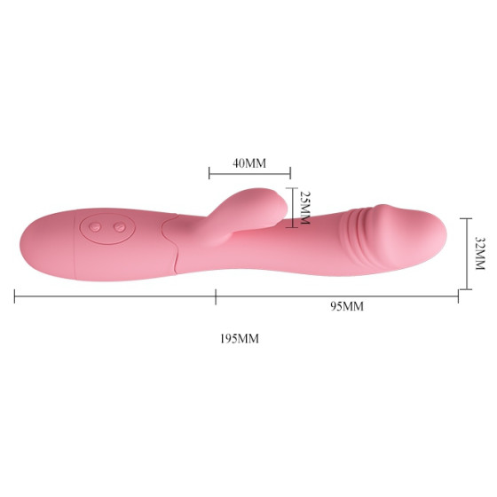 Rabbit Snappy - Rose pastel