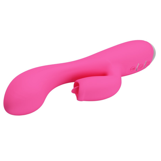 Vibro Rabbit Licking Doreen Pretty Love 12 x 3.8 cm Rose