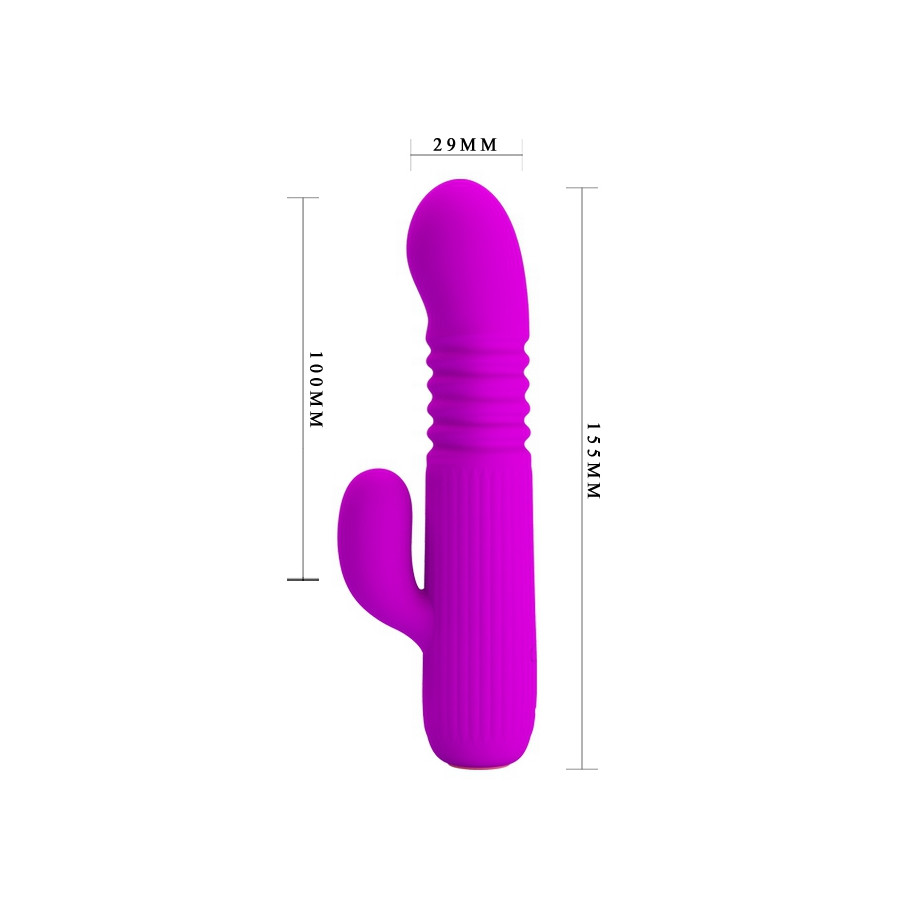 Rabbit LEOPOLD Pretty Love 11 x 3 cm Violet