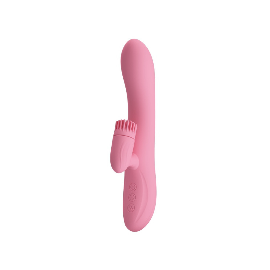 Vibro Rabbit Chris Pretty Love 20 x 3.5 cm Rose Vibro Rabbit Chris Pretty Love 20 x 3.5 cm Rose