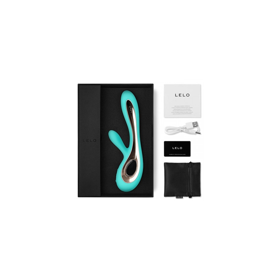 Vibromasseur Soraya 2 22 x 3.5 cm Aqua