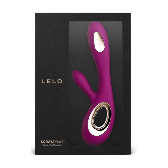 Vibromasseur SORAYA WAVE 22 x 3.8 cm Mauve