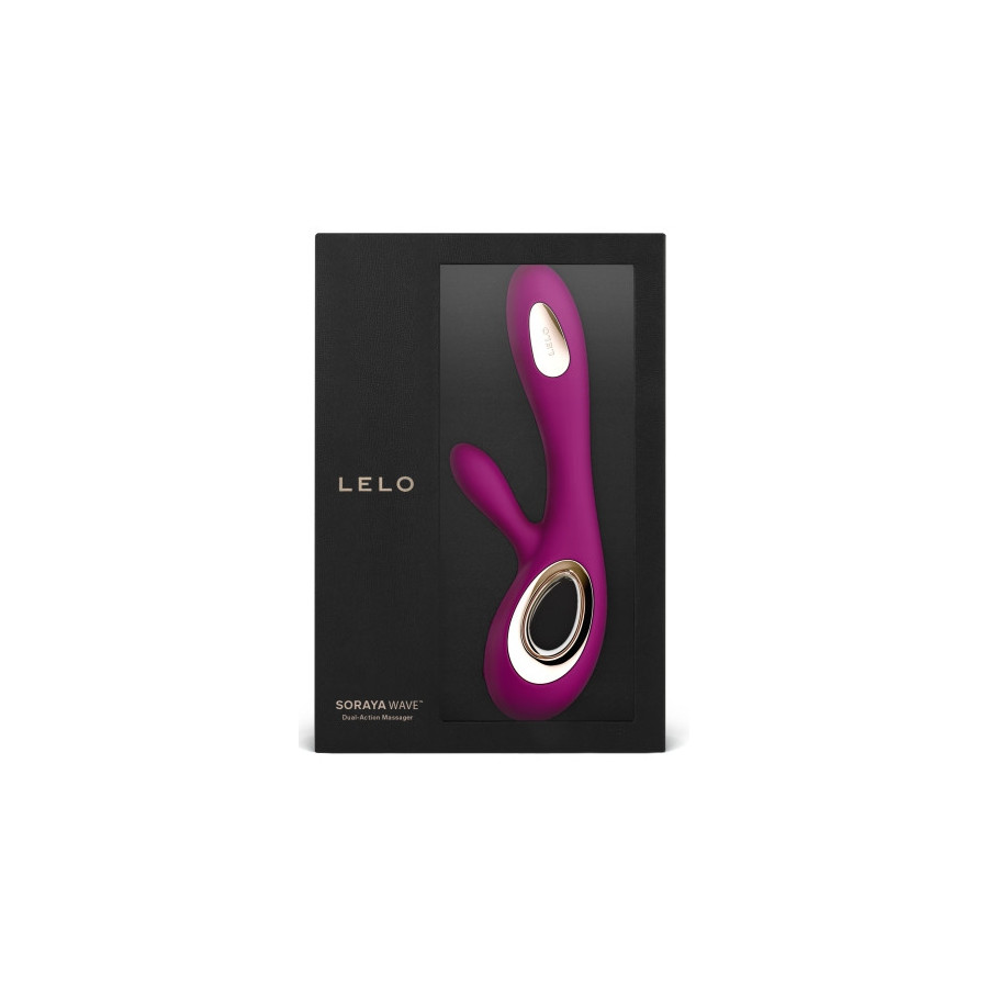 Vibromasseur SORAYA WAVE 22 x 3.8 cm Mauve