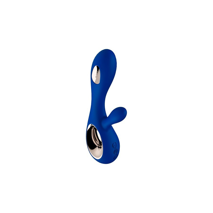 Vibromasseur Soraya Wave 22 x 3.8 cm Bleu nuit