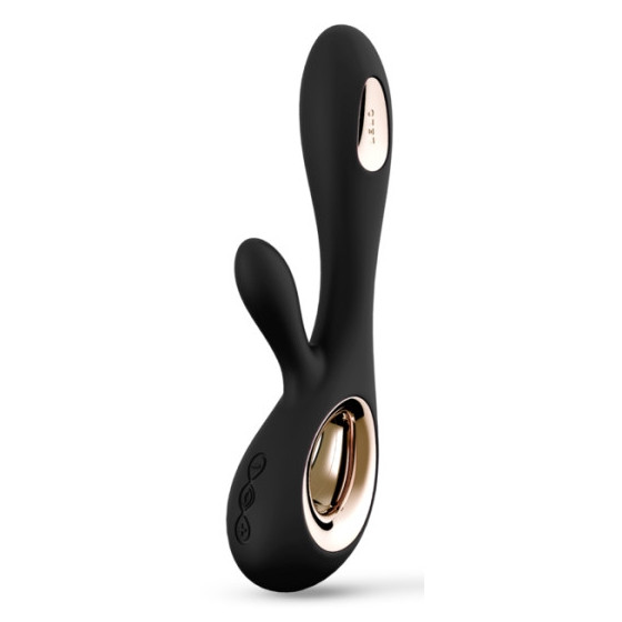 Vibromasseur Soraya Wave 22 x 3.8 cm Noir