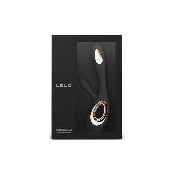 Vibromasseur Soraya Wave 22 x 3.8 cm Noir