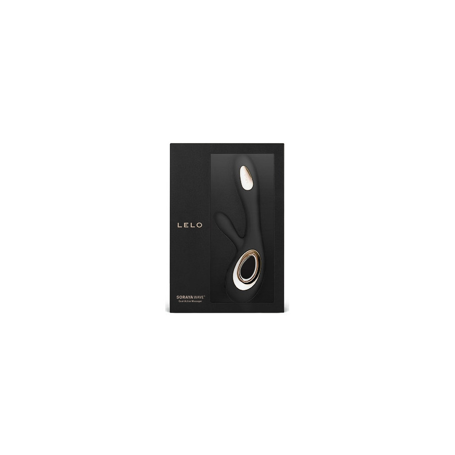 Vibromasseur Soraya Wave 22 x 3.8 cm Noir