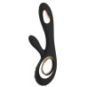 Vibromasseur Soraya Wave 22 x 3.8 cm Noir