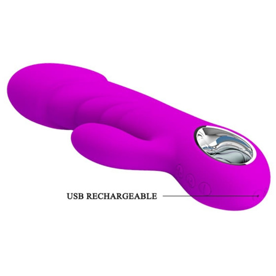 Vibro Rabbit Ansel Pretty Love 16 x 3.4cm