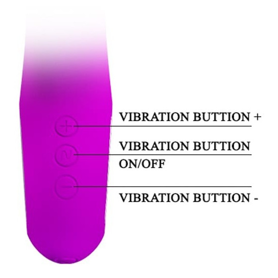 Vibro Rabbit Ansel Pretty Love 16 x 3.4cm