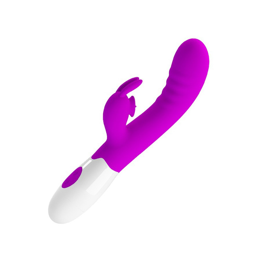 Vibro Rabbit Cerberus Pretty Love 21cm Violet