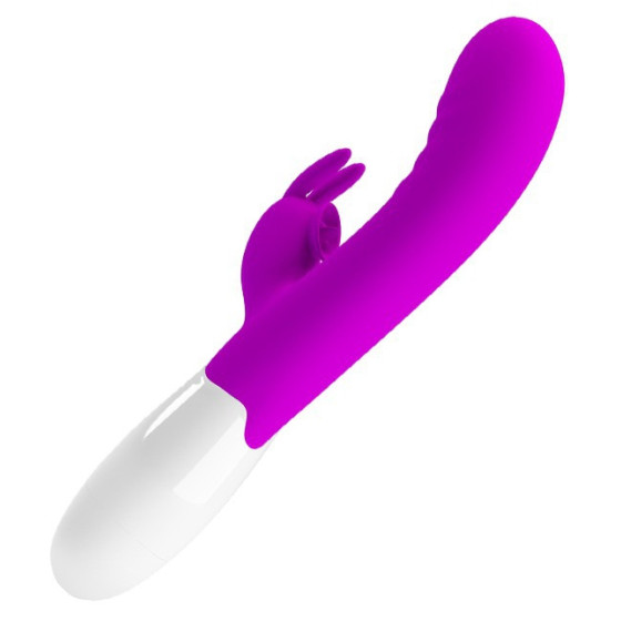 Vibro Rabbit Cerberus Pretty Love 21cm Violet