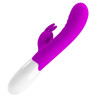 Vibro Rabbit Cerberus Pretty Love 21cm Violet