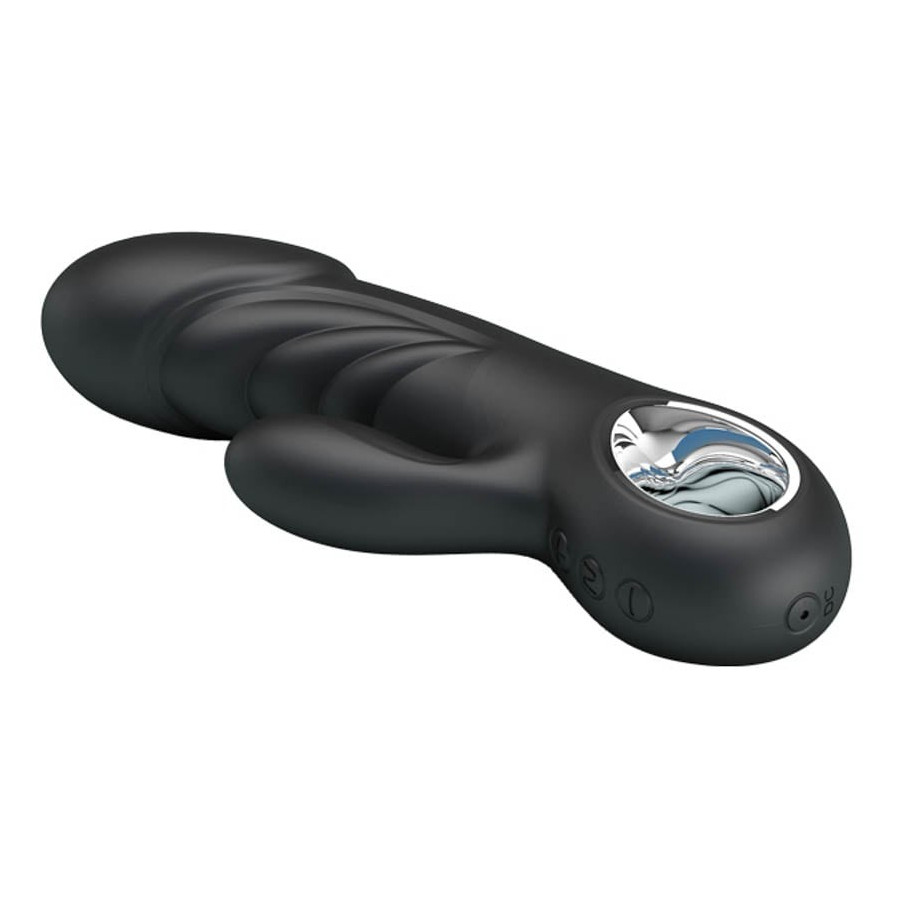 Vibromasseur Ansel Pretty Love 16cm Noir