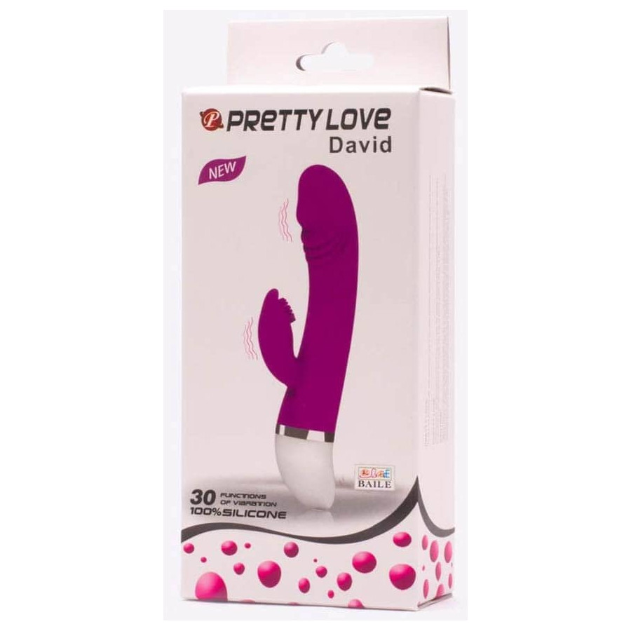 Vibro Rabbit David Pretty Love 20cm