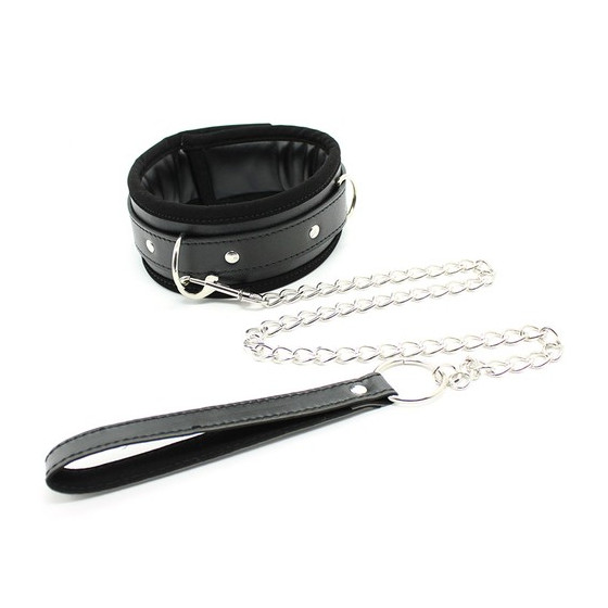 Collier Laisse Confort Noir