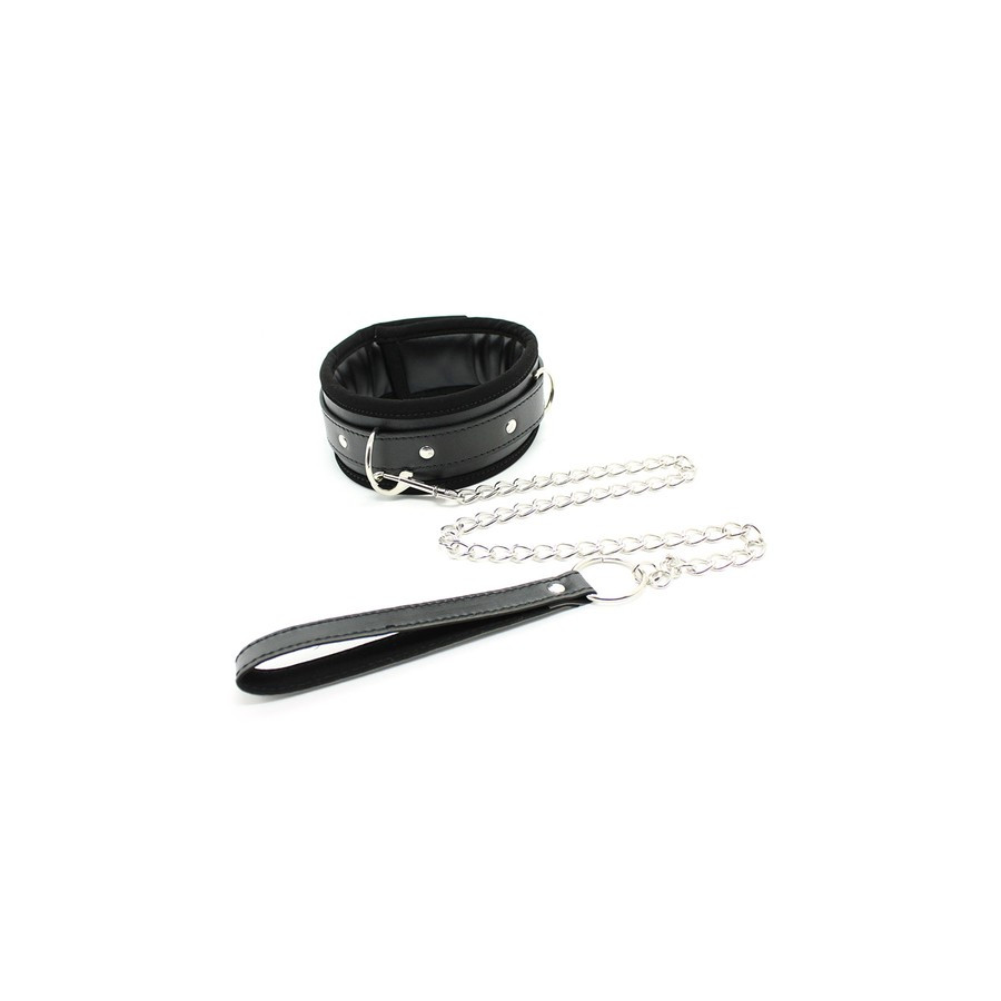 Collier Laisse Confort Noir