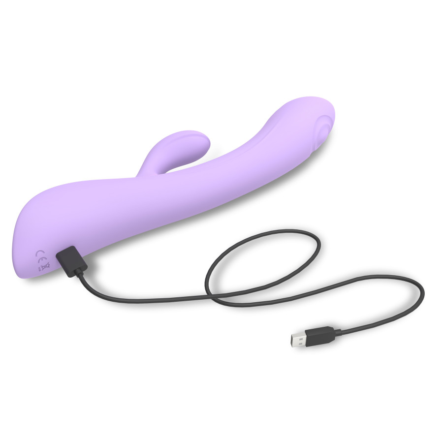 Vibro Rabbit Bunny & Clyde Love to Love 22cm Mauve