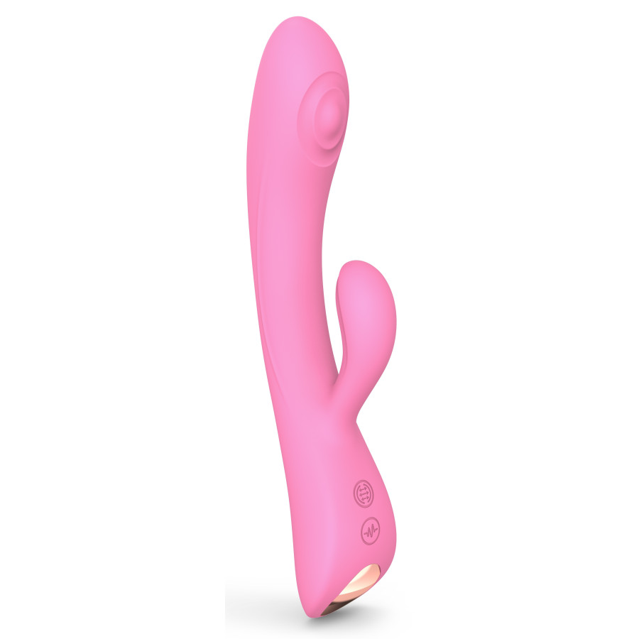 Vibro Rabbit Bunny & Clyde Love to Love 22cm Rose