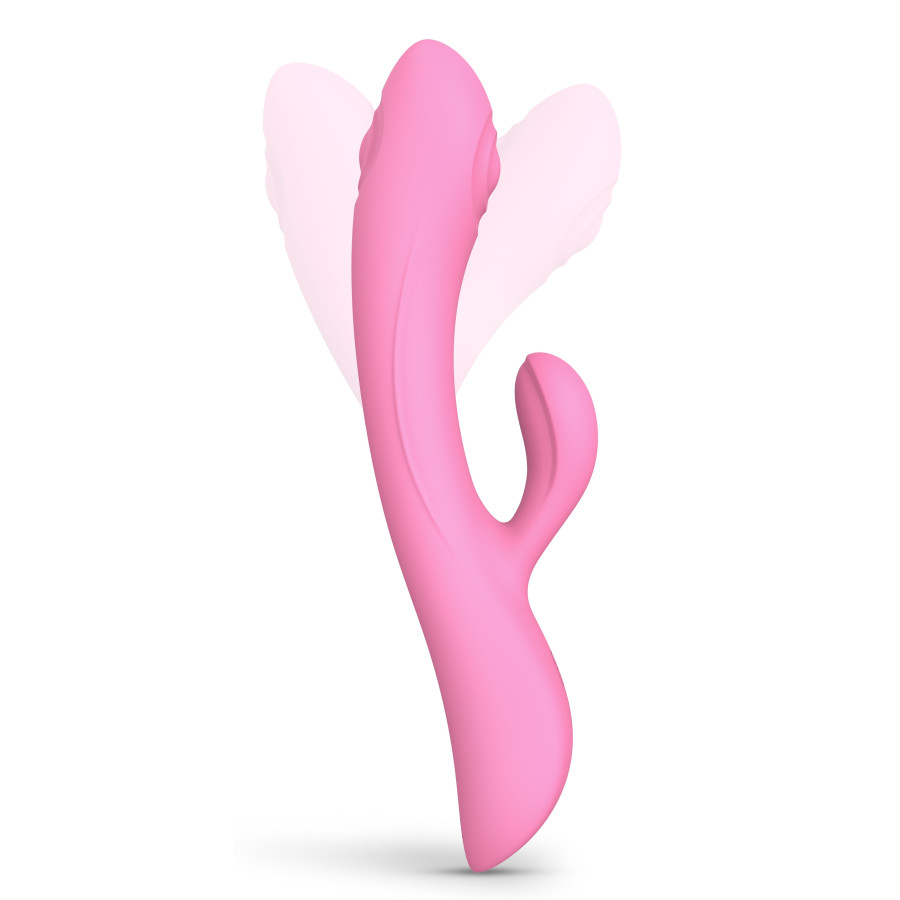 Vibro Rabbit Bunny & Clyde Love to Love 22cm Rose