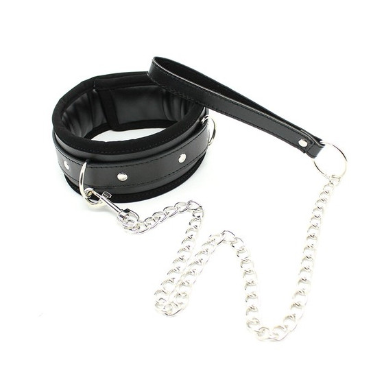 Collier Laisse Confort Noir