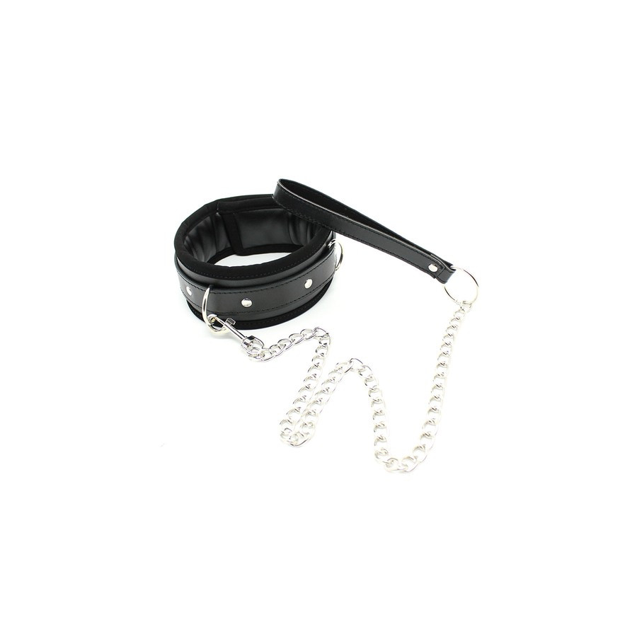 Collier Laisse Confort Noir