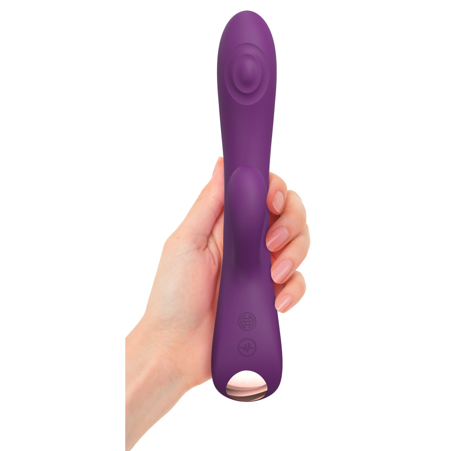 Vibro Rabbit Bunny & Clyde Love to Love 22cm Violet