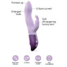Vibro HELLO RABBIT 24 x 4cm Mauve