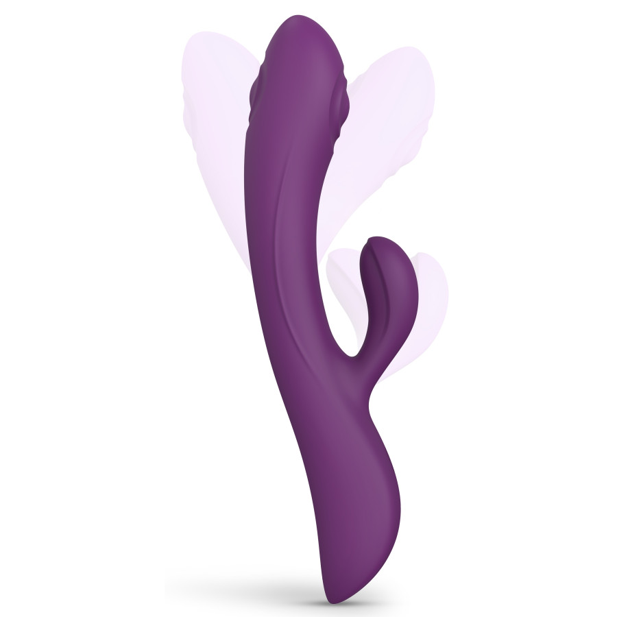 Vibro Rabbit Bunny & Clyde Love to Love 22cm Violet