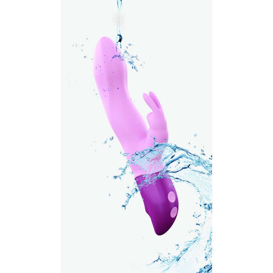 Vibro HELLO RABBIT 24 x 4cm Rose clair