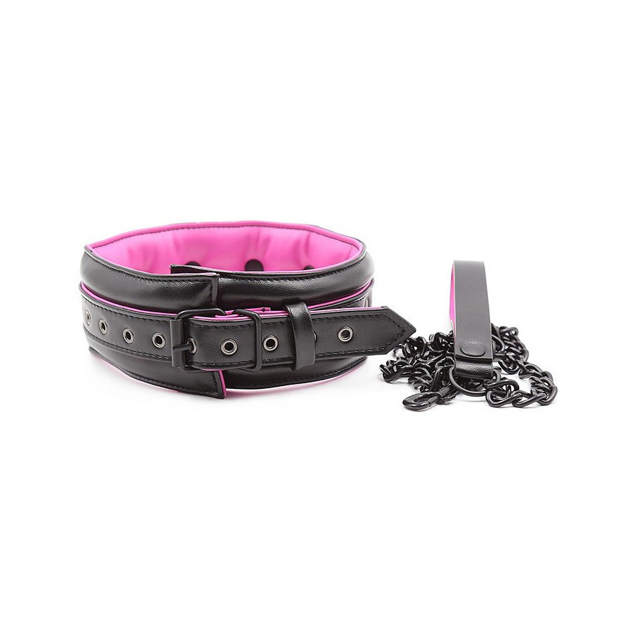 Collier Laisse Rose
