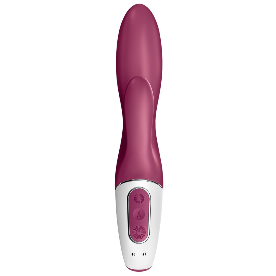 Vibro Rabbit connecté Heated Affair Satisfyer 20cm Mauve